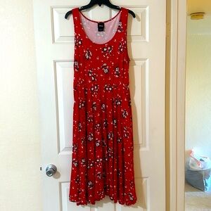 Valentine’s Day Mickey and Minnie Dress; plus size 1